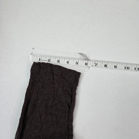 Chalet Women’s M C28111 Crinkle Knit Elastic Waist Pants Brown USA Made NWT 6310 - Picture 8 of 12